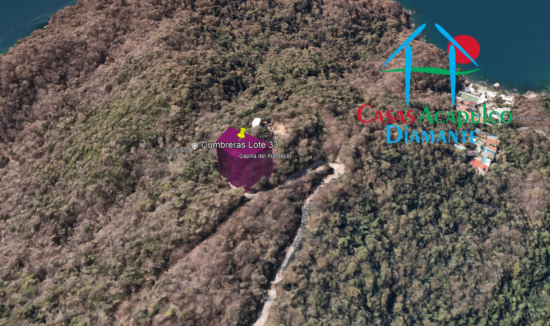 Terreno Brisas del Marqués Cumbreras Lote 33 - Ubicación satelital y entorno 3